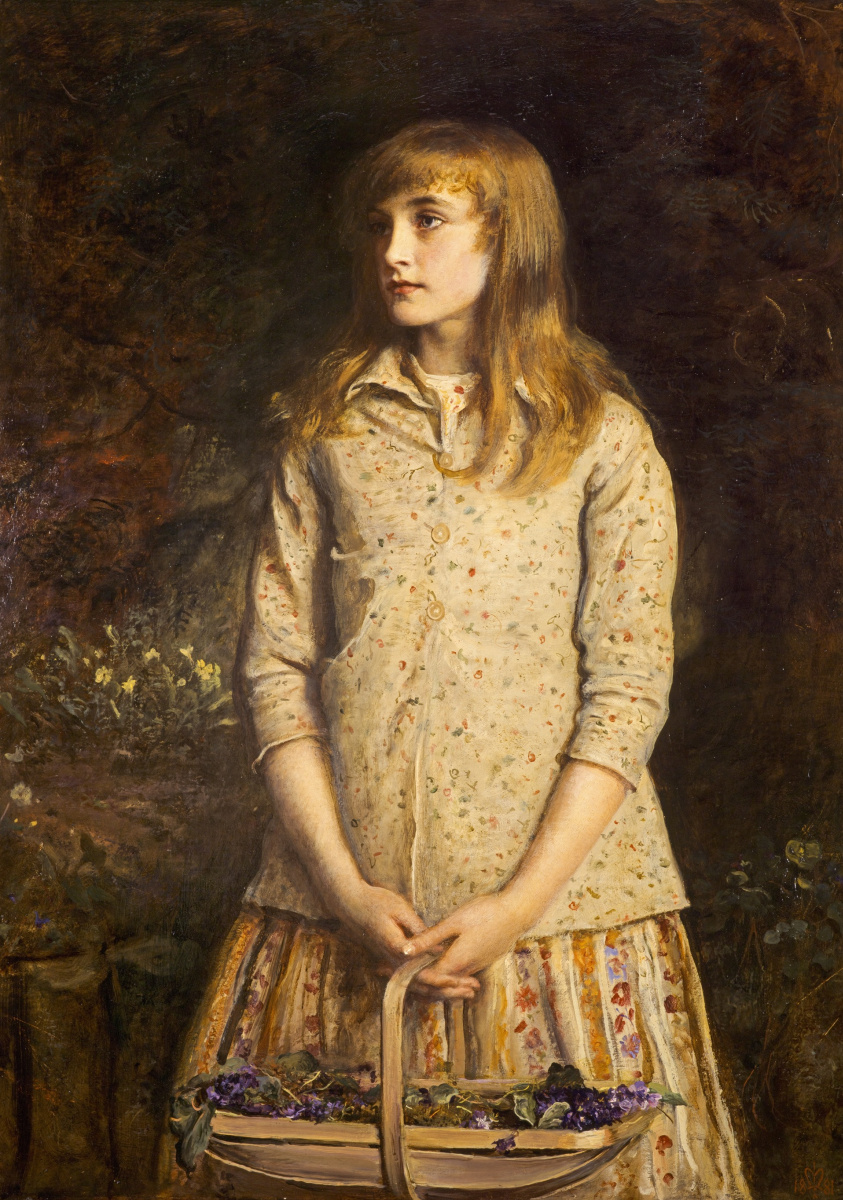 John Everett Millais. The sweetest eyes that ever seen