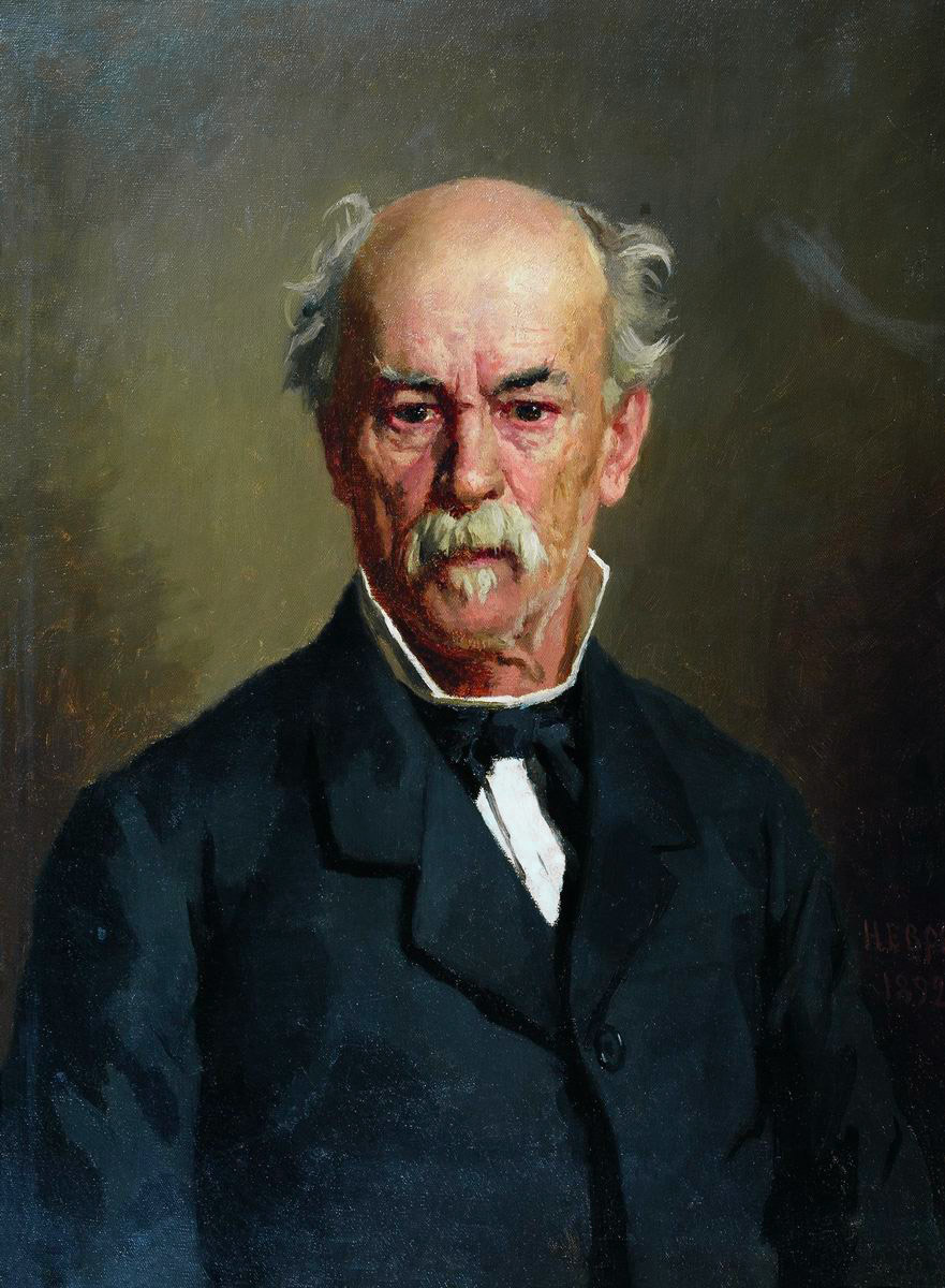 Nikolai Vasilyevich Nevrev. Portrait of Gerasim Kharitonenko. 1892