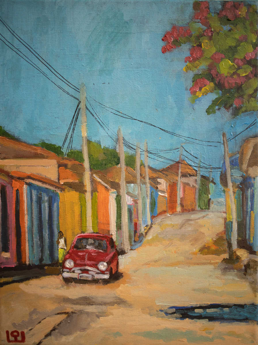 Ekaterina Nikolaevna Yudaeva. Cuban village