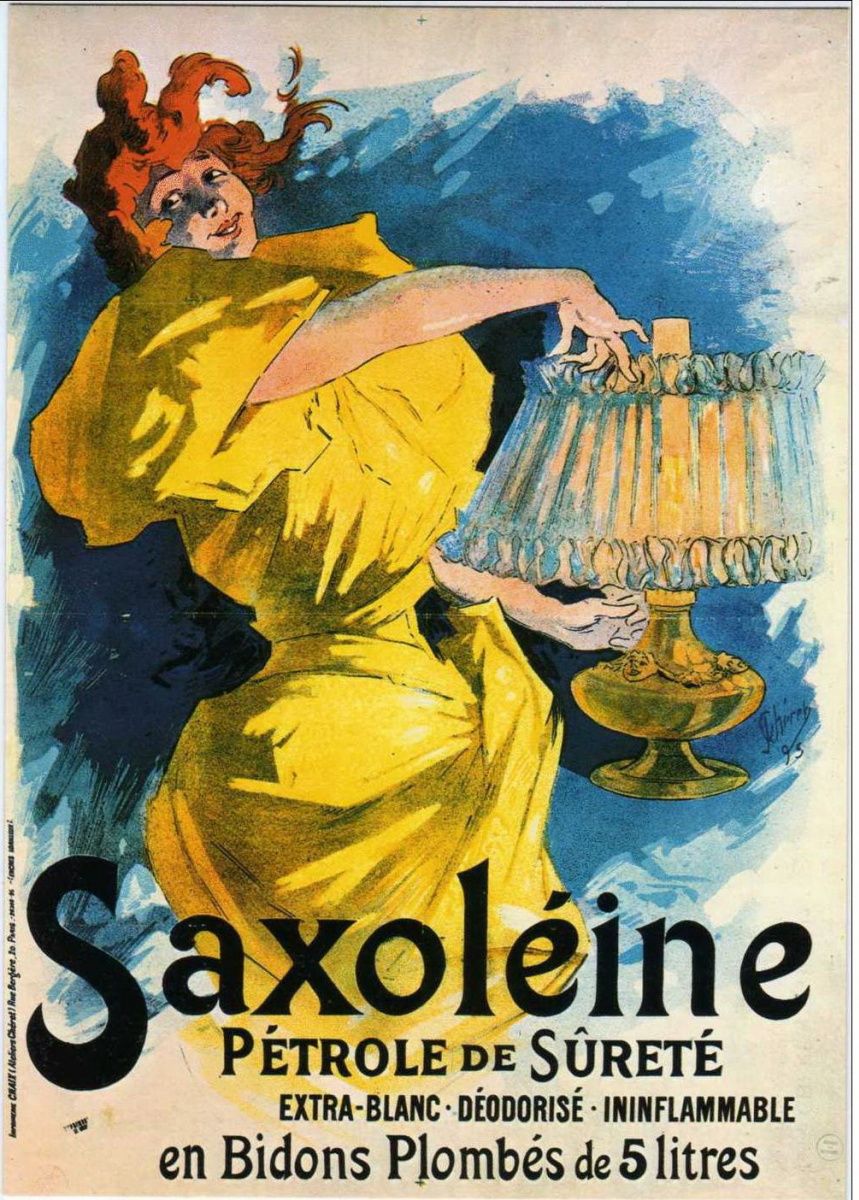 Jules Chere. Saxelin - safe kerosene