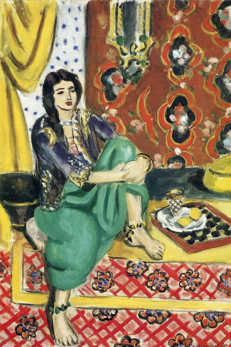 Henri Matisse. Seated Odalisque