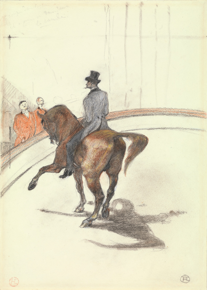 Henri de Toulouse-Lautrec. En el circo. Española de paseo