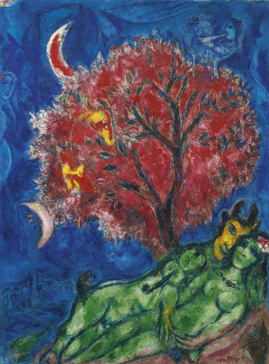 Marc Chagall. Mahogany