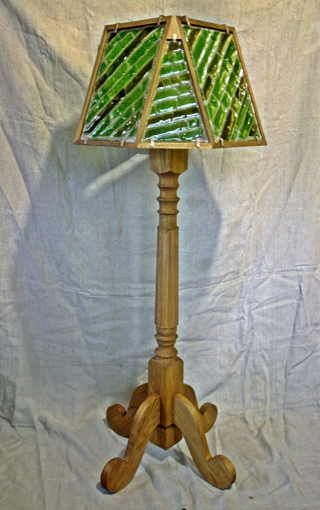 Nikolay Igorevich Drozhdin. Floor Lamp Oak