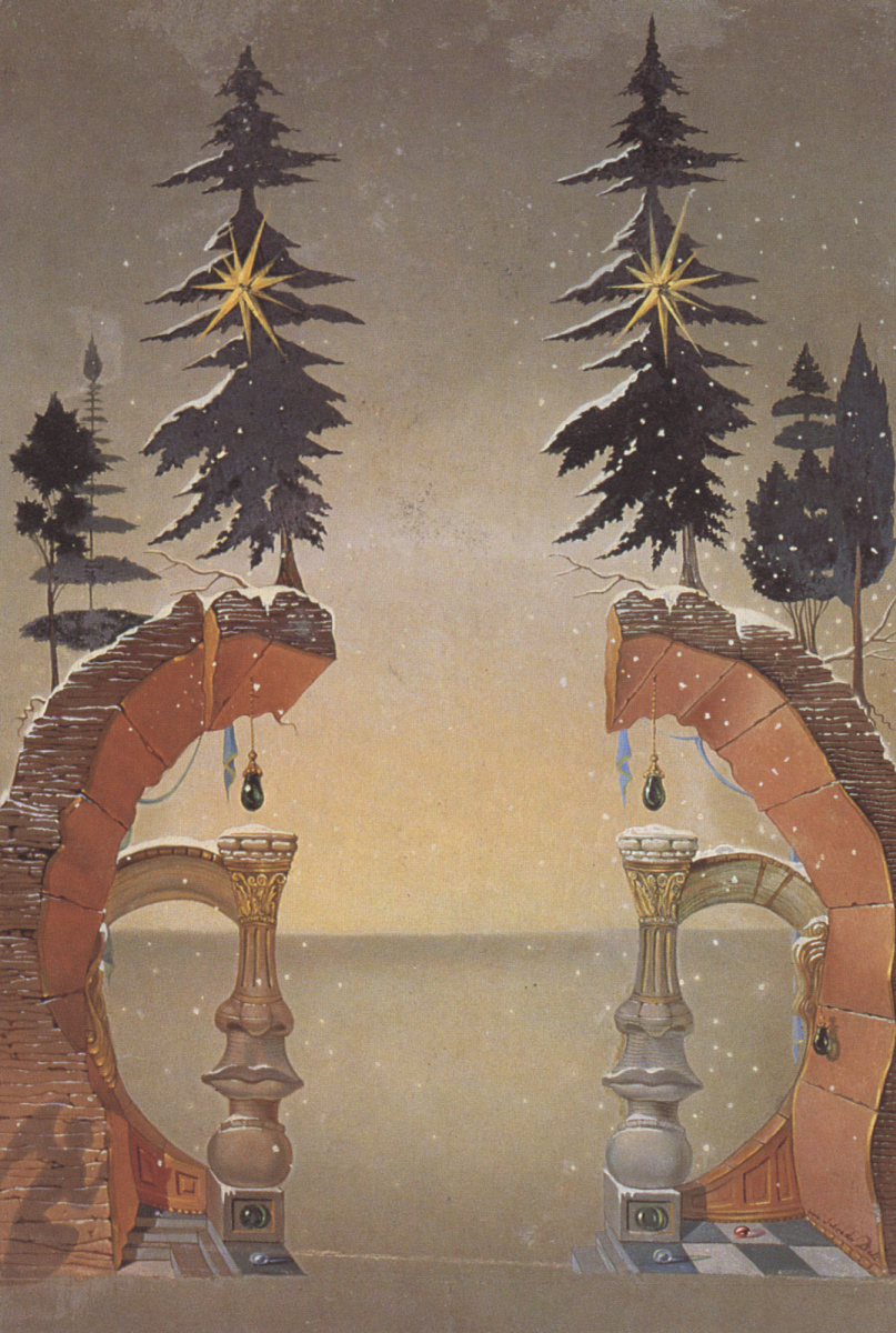 Salvador Dali. Christmas. Noel