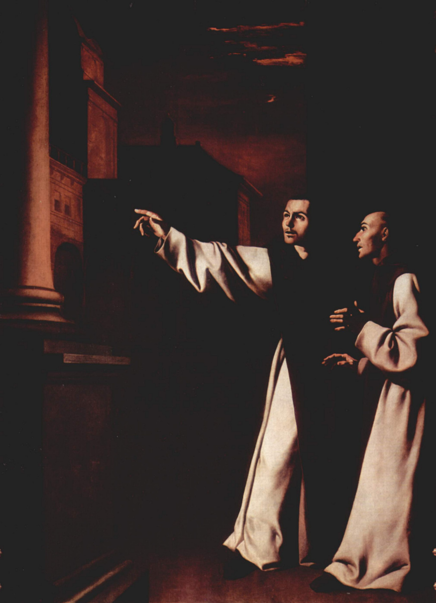 Francisco de Zurbaran. Vision Pedro Salamanca