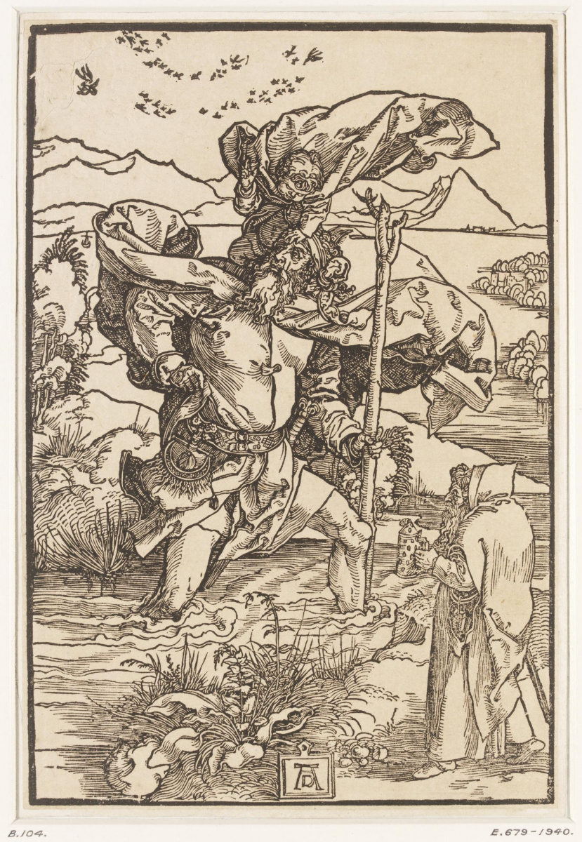 Albrecht Dürer. Saint Christopher