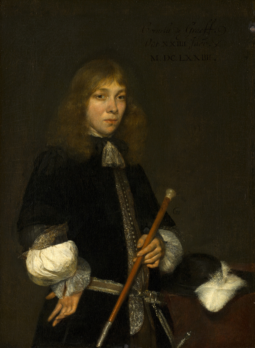 Gerard Terborch (ter Borch). Portrait of Cornelis de Graff