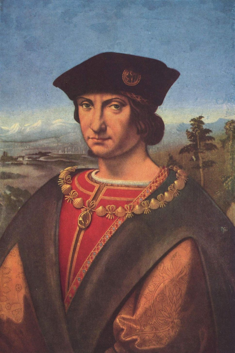 Andrea Solario. Portrait of Charles d'amboise