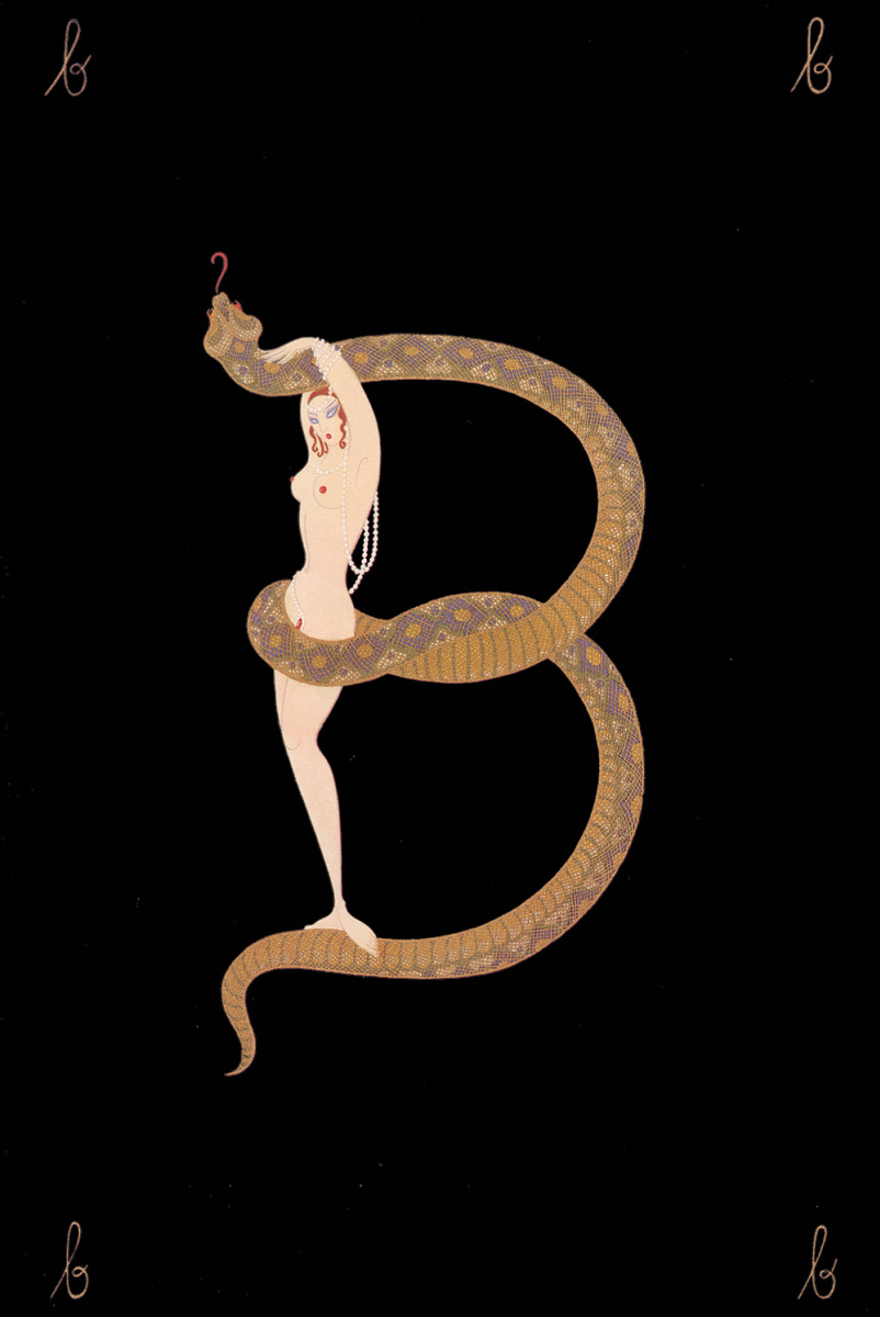 Romain Tirtoff. The letter B from the Alphabet