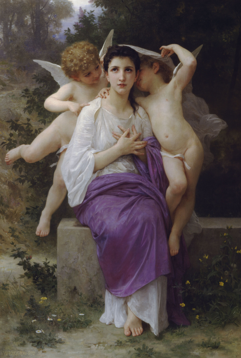 William-Adolphe Bouguereau. Awakening the heart