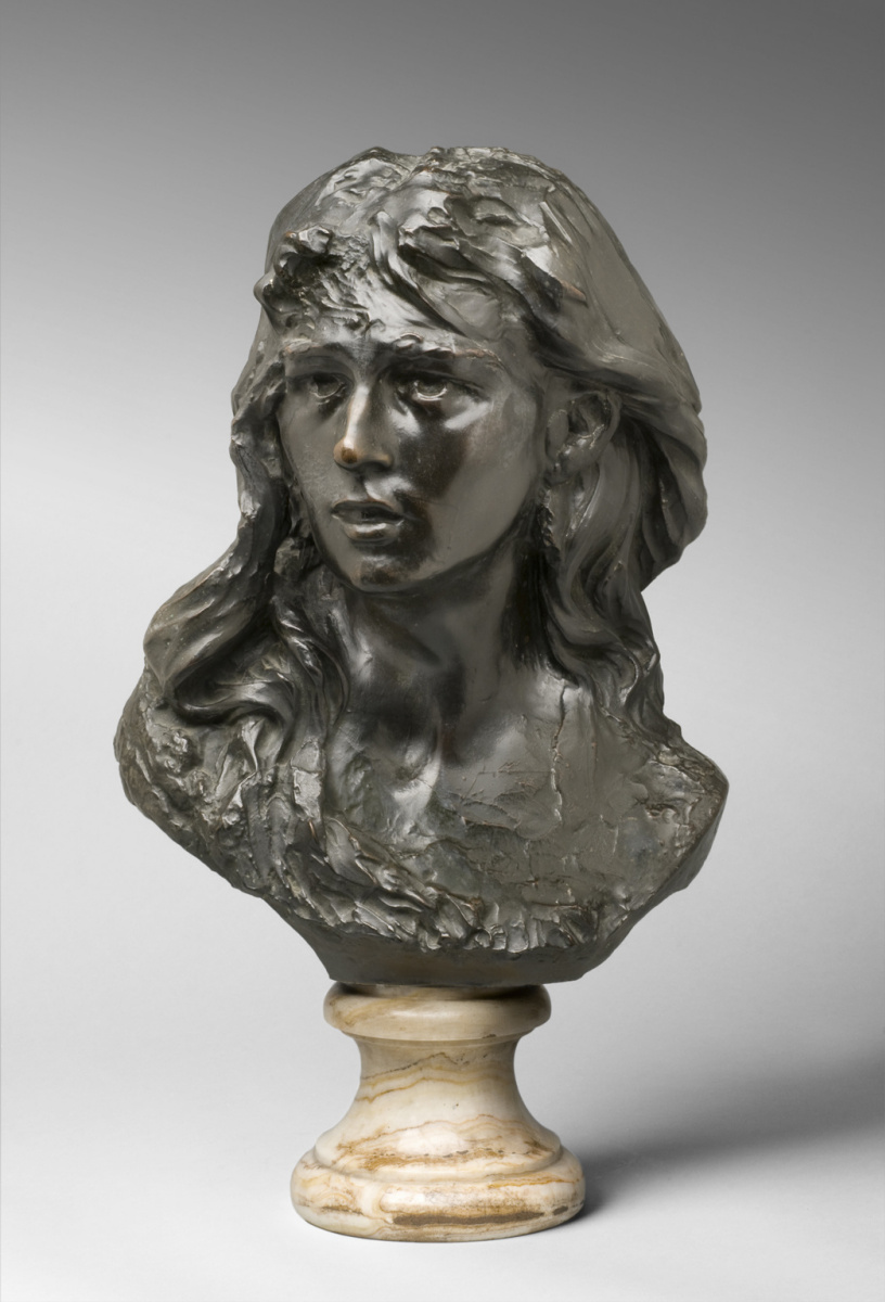 Auguste Rodin. Minion. Portrait Of Rose Bures