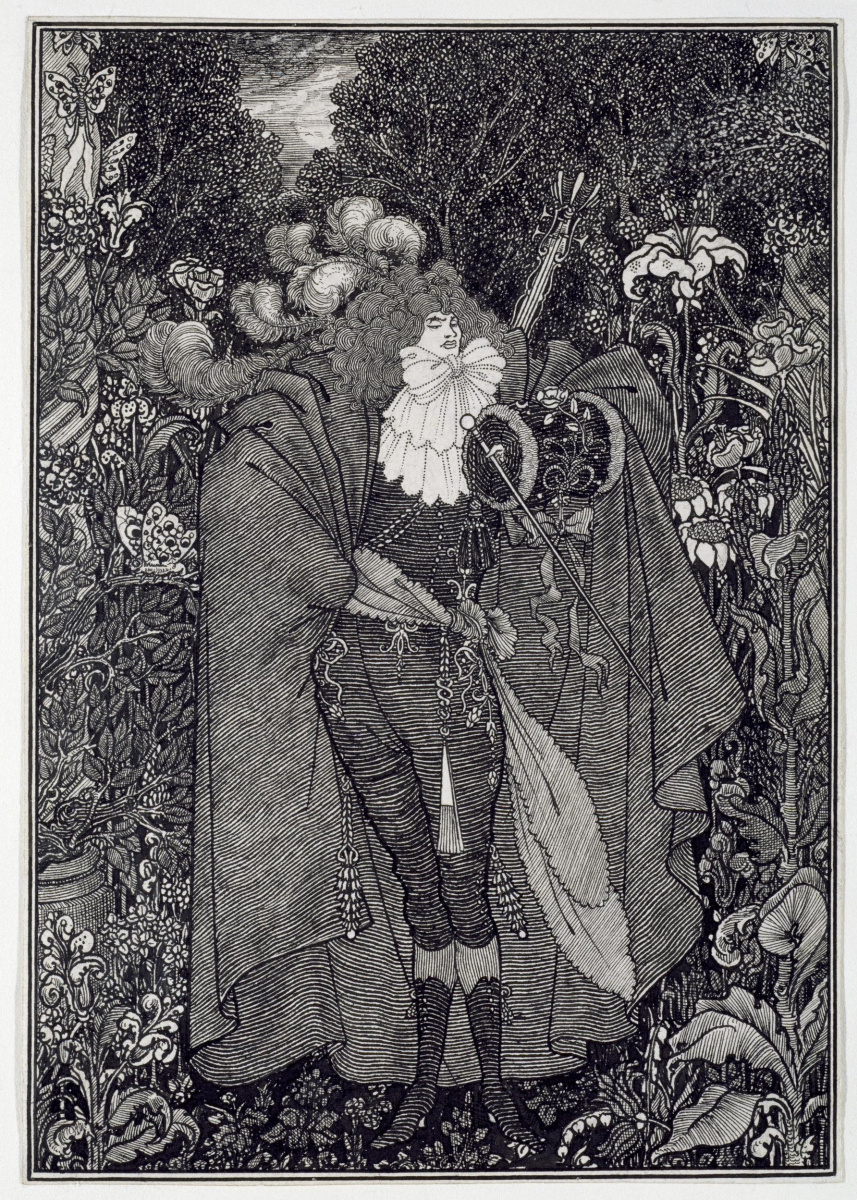 奥布里·比兹利（Aubrey Beardsley）. Abbot