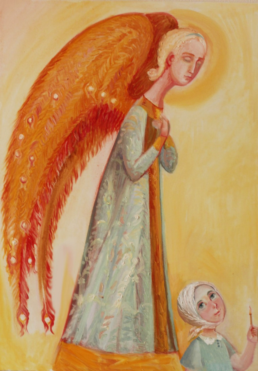 Olga Gennadievna Kravtsova-Motspan. Guardian angel.