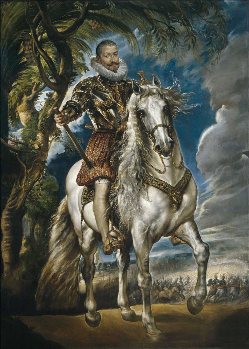 Питер Пауль Рубенс. Конный портрет герцога Лерма