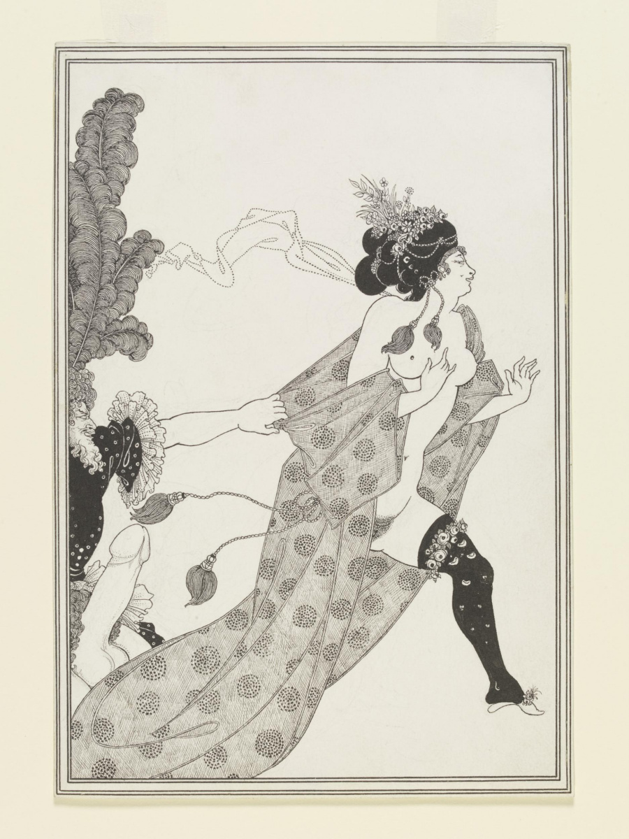 Aubrey Beardsley. Kinesia and Mirrina