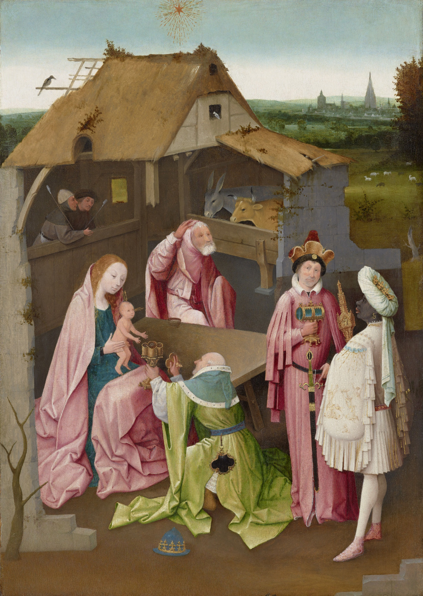 Hieronymus Bosch. The adoration of the Magi