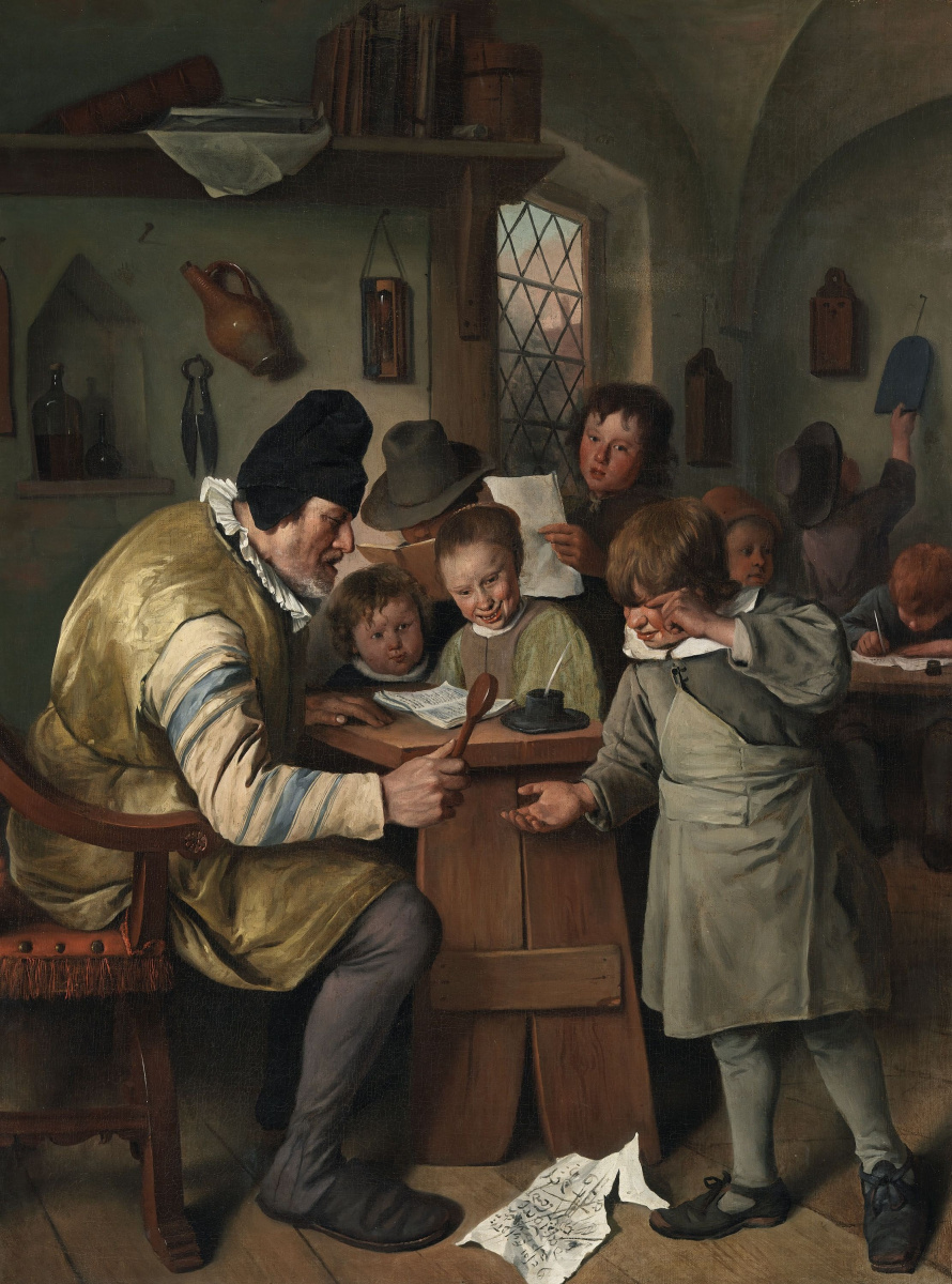 Jan Steen. Village school