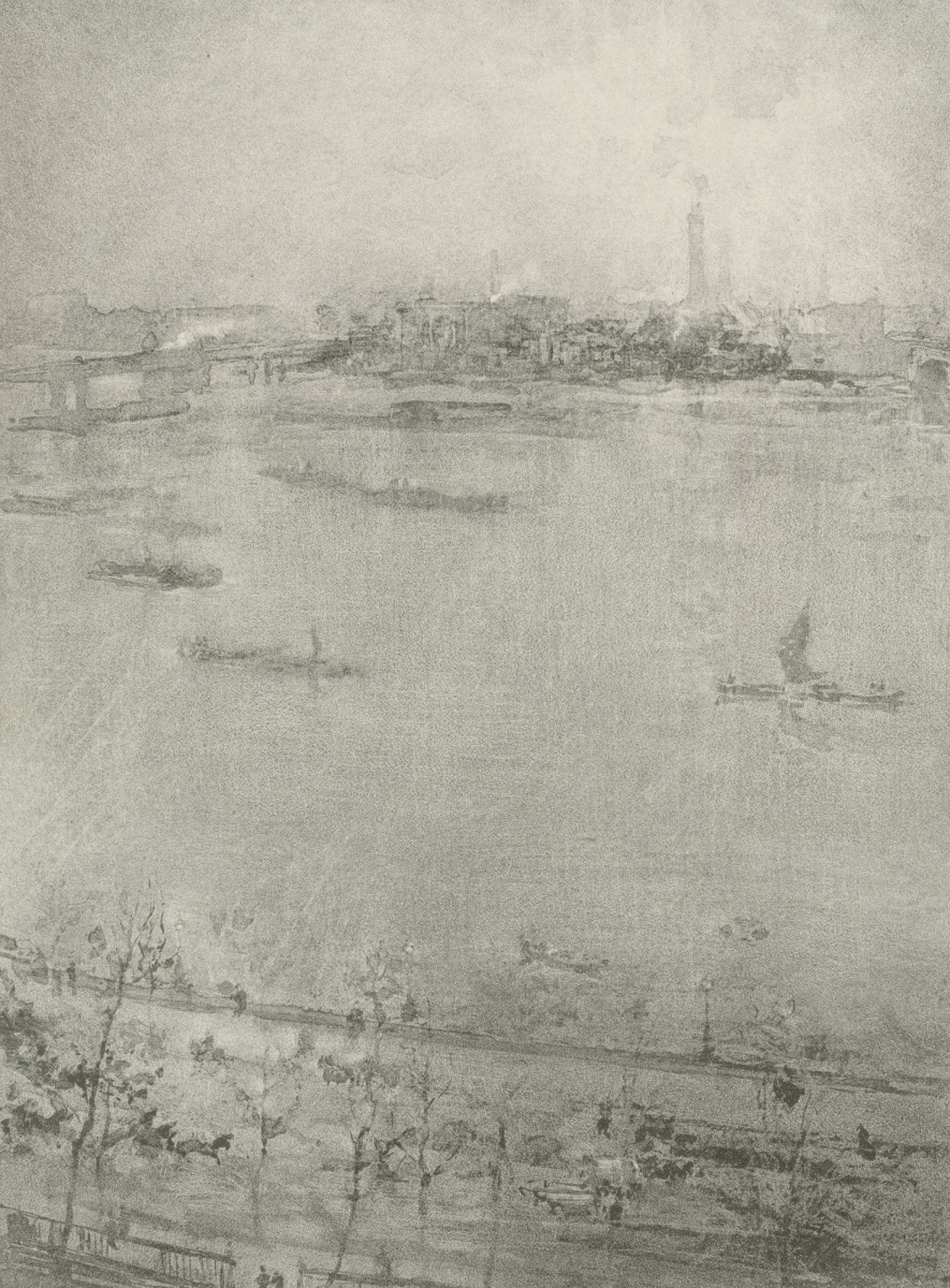 James Abbot McNeill Whistler. Thames