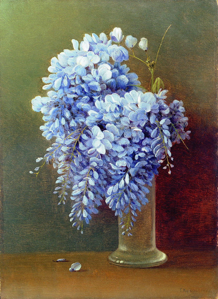 Gabriel Pavlovich Kondratenko. Bouquet of Wisteria
