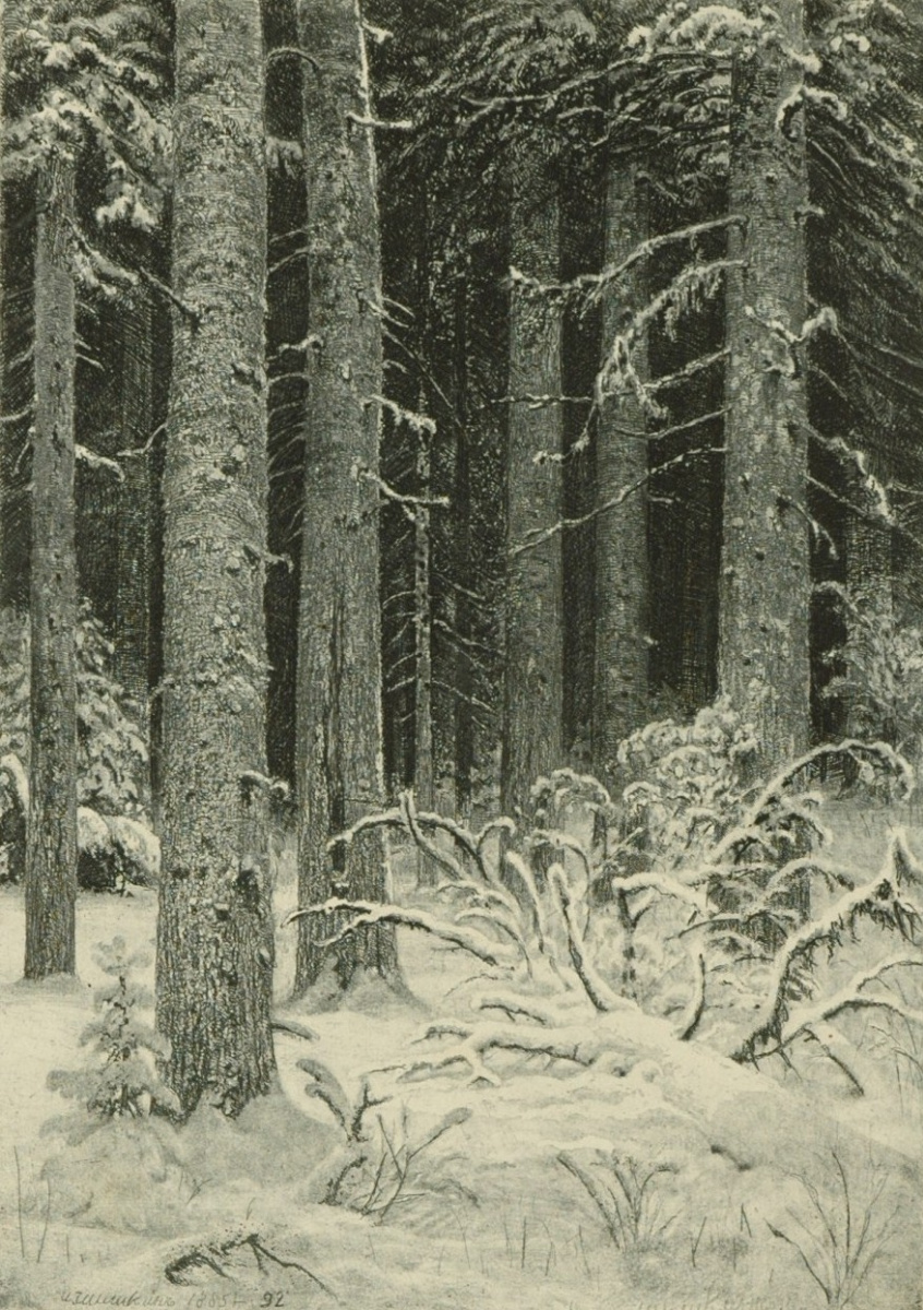 Ivan Shishkin. Dense forest