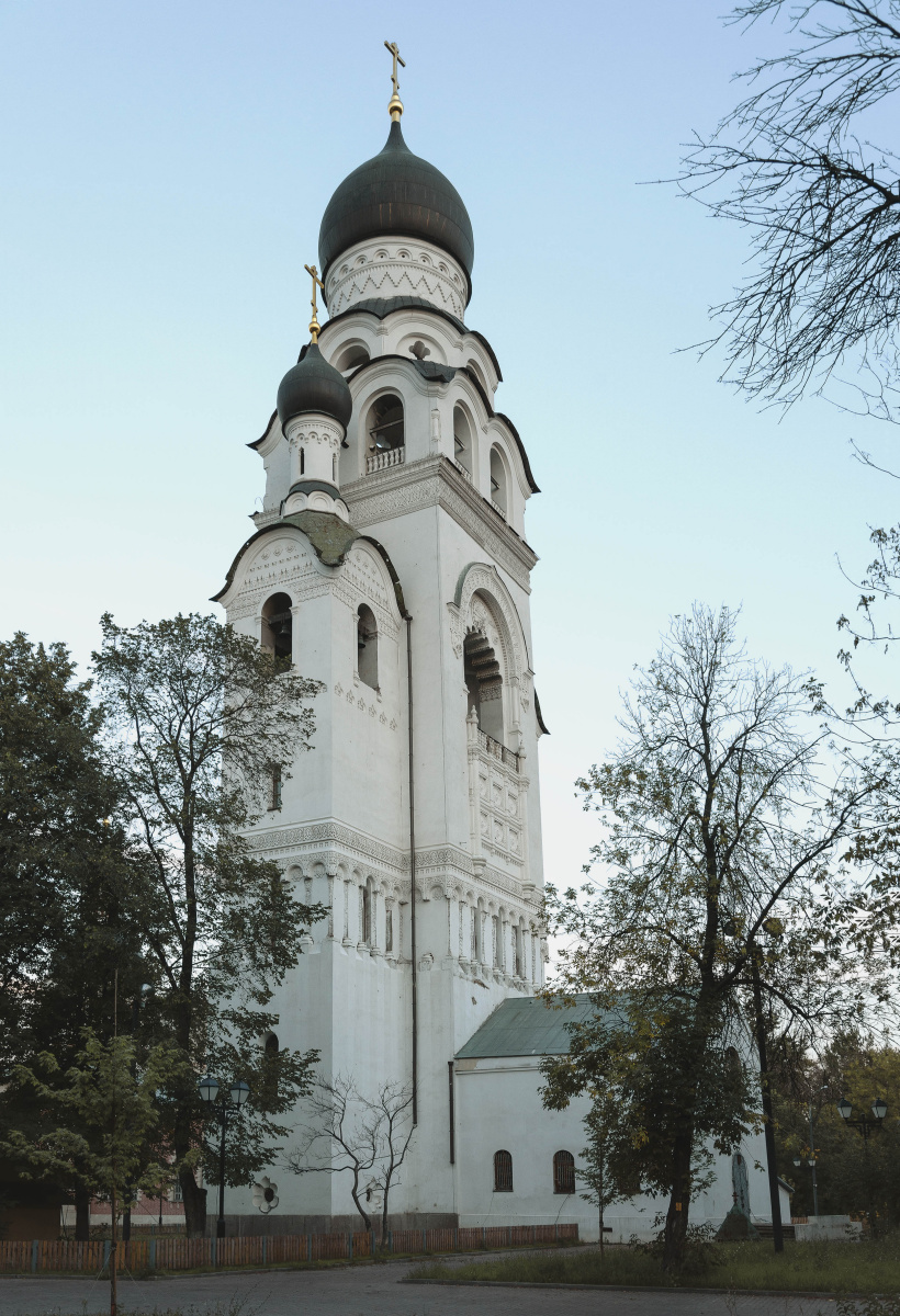 Alexander Gorchakov-Efimov. Temple bell tower on Rogozhskaya gate.