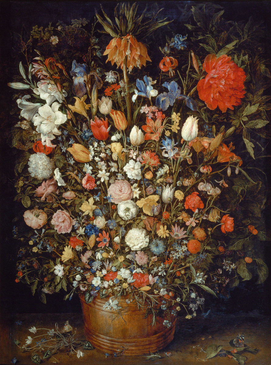 Jan Bruegel The Elder. Still life with a large bouquet