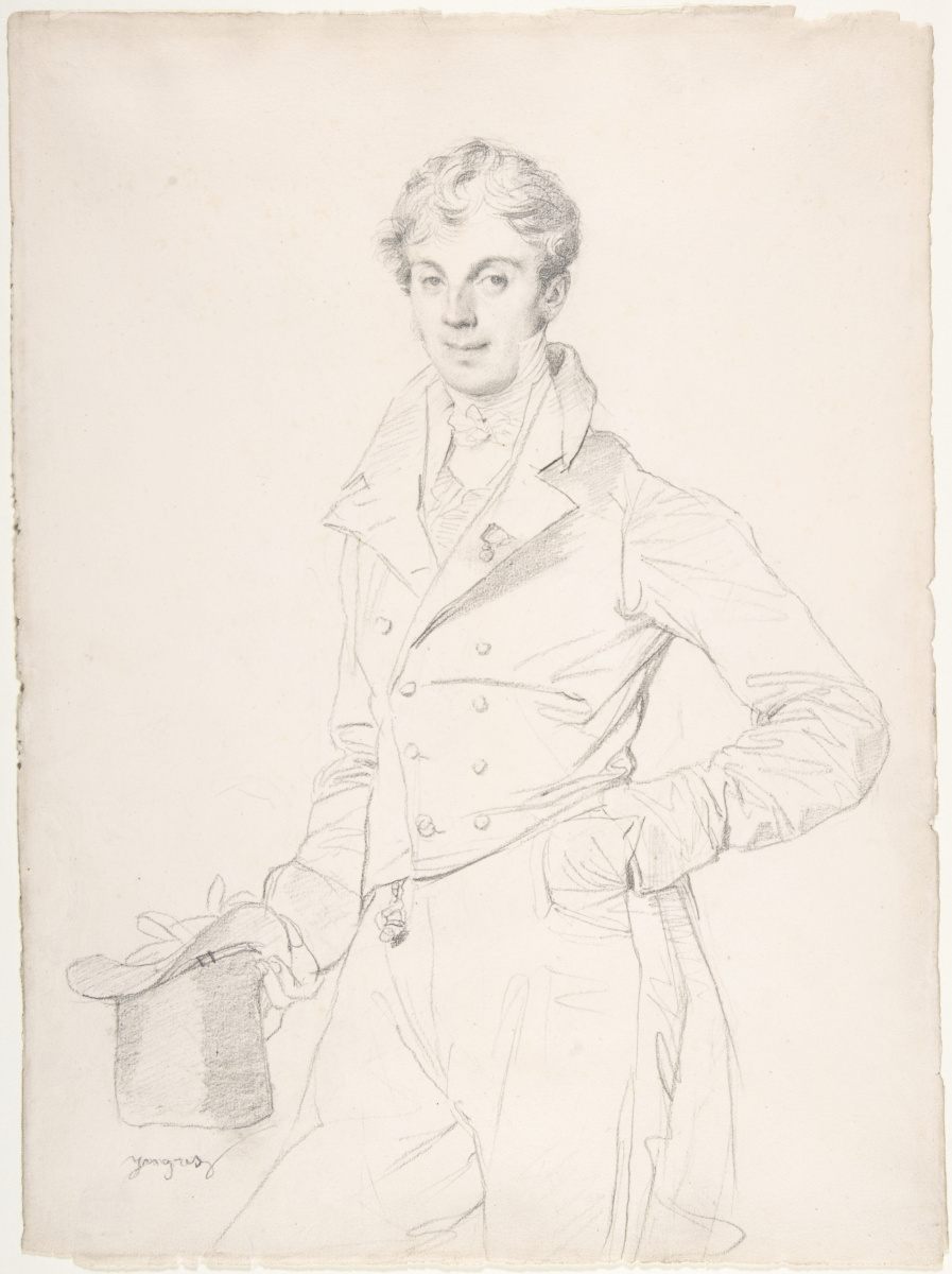 Jean Auguste Dominique Ingres. Lancelot-Theodore Stavrev de criss
