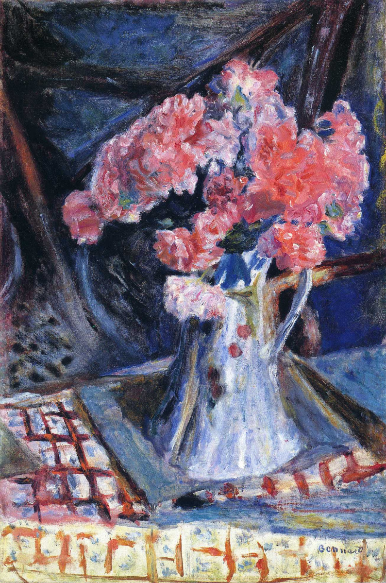 Pierre Bonnard. Pink bouquet
