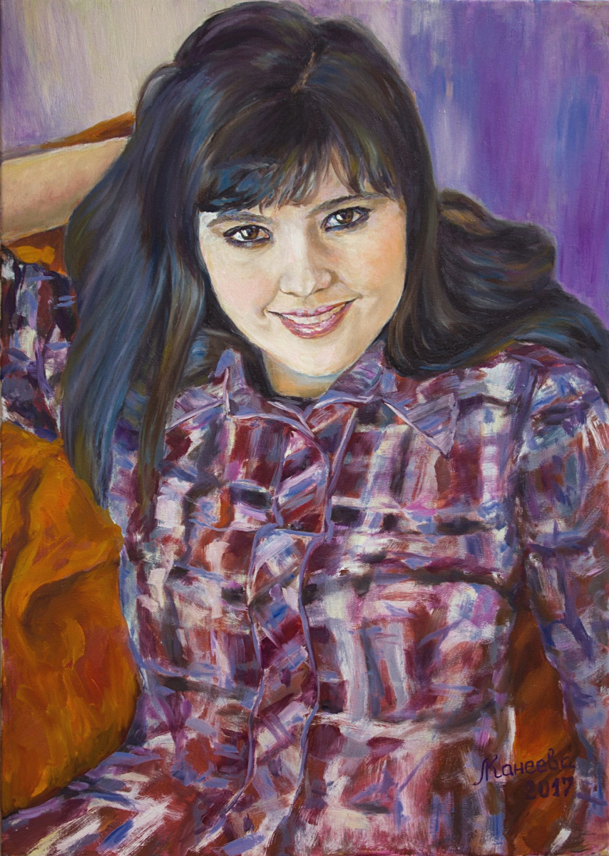 Mila Kaneyeva. Portrait to order