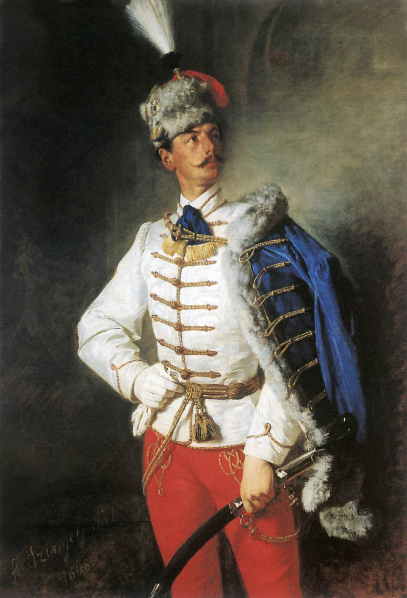 Pál Szinyei Merse. Retrato de Laszlo Signie-Merche