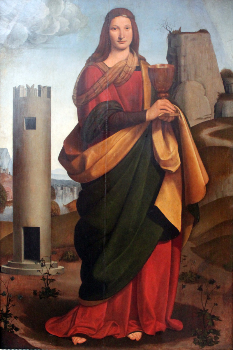 Giovanni Antonio Boltraffio. Saint Barbara