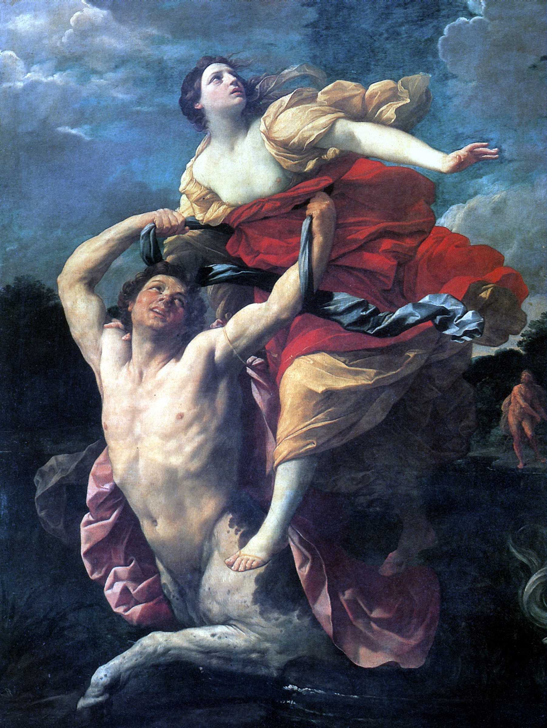Buy digital version: Deianeira abducted by the centaur by Guido