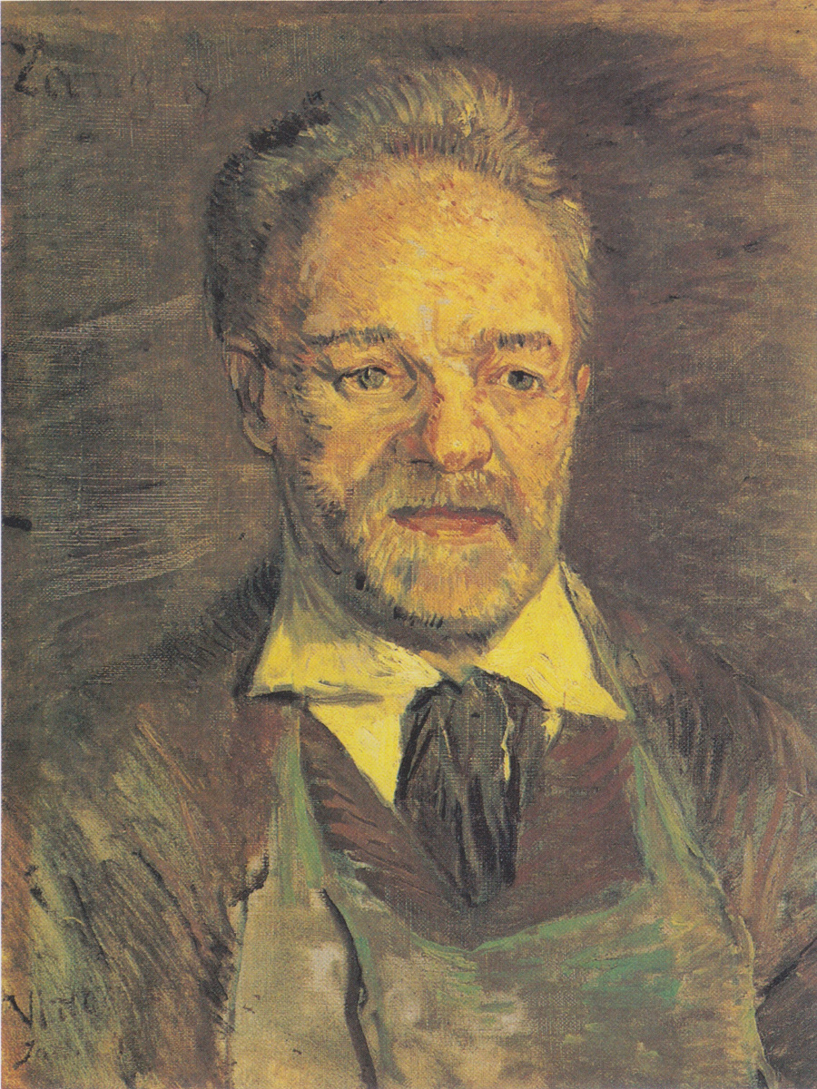 Vincent van Gogh. Porträt von Papa Tangi
