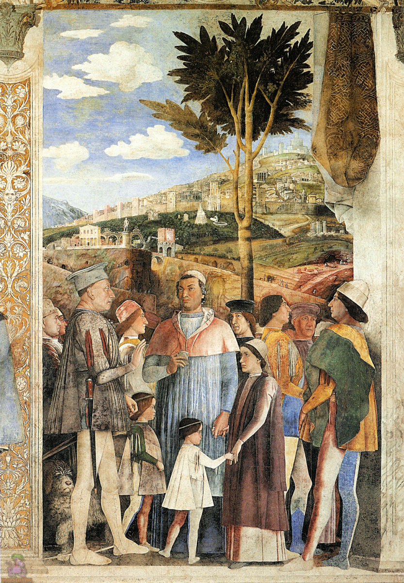 Andrea Mantegna. Camera Degli Sposi (fragment)