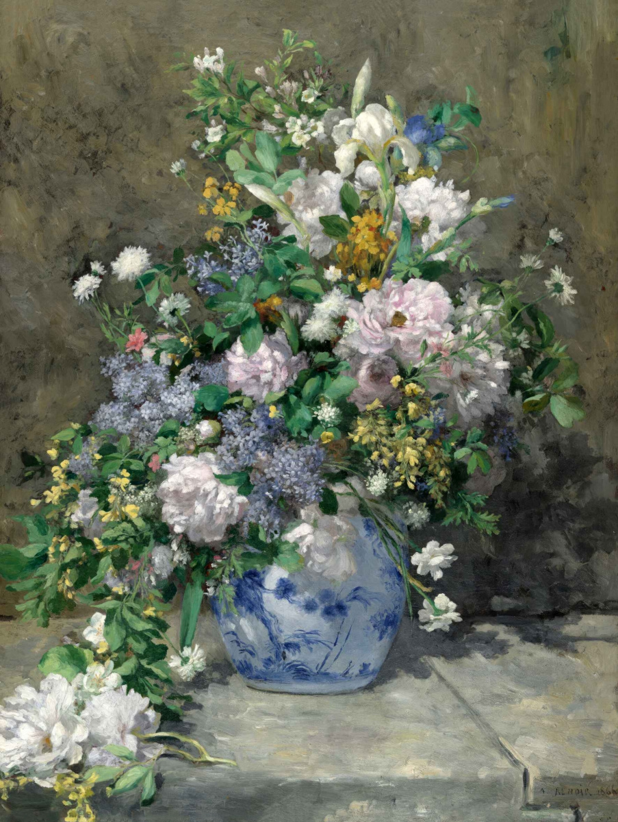 Pierre-Auguste Renoir. Spring bouquet.