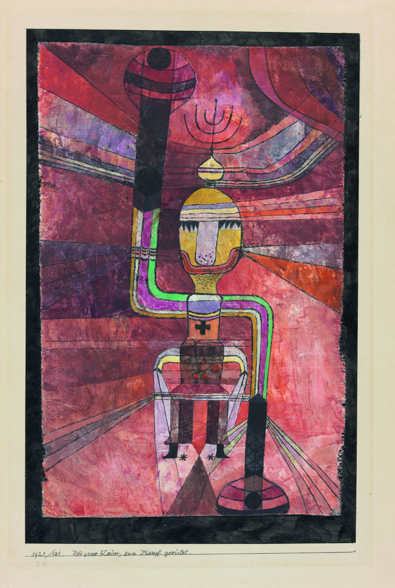 Paul Klee. Der grosse Kaiser, zum Kampf gerüstet