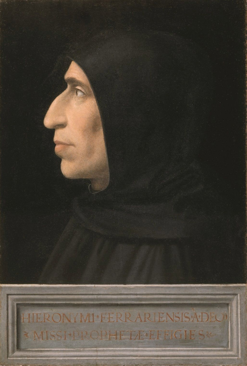 Fra Bartolomeo. Портрет Джироламо Савонаролы