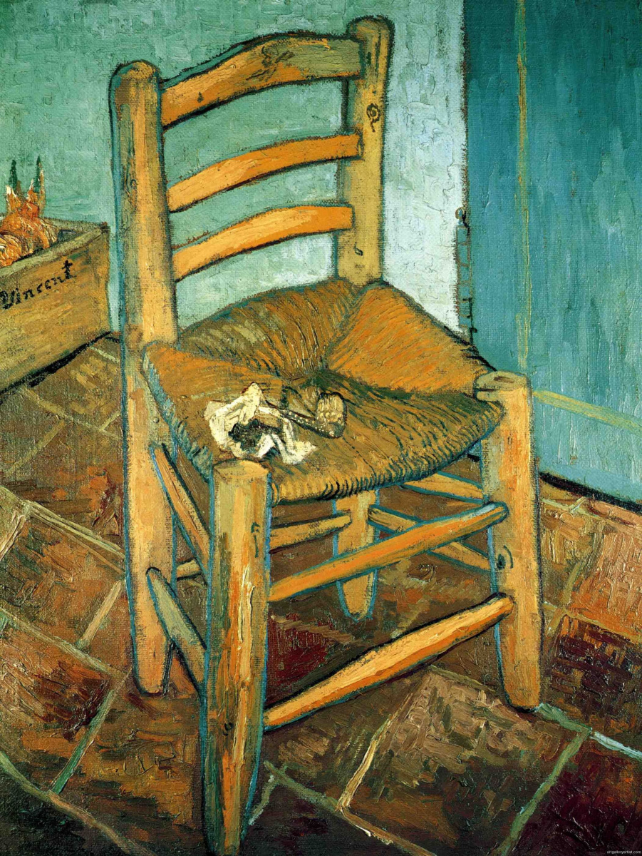 Vincent van Gogh. Vincent's chair with pipe