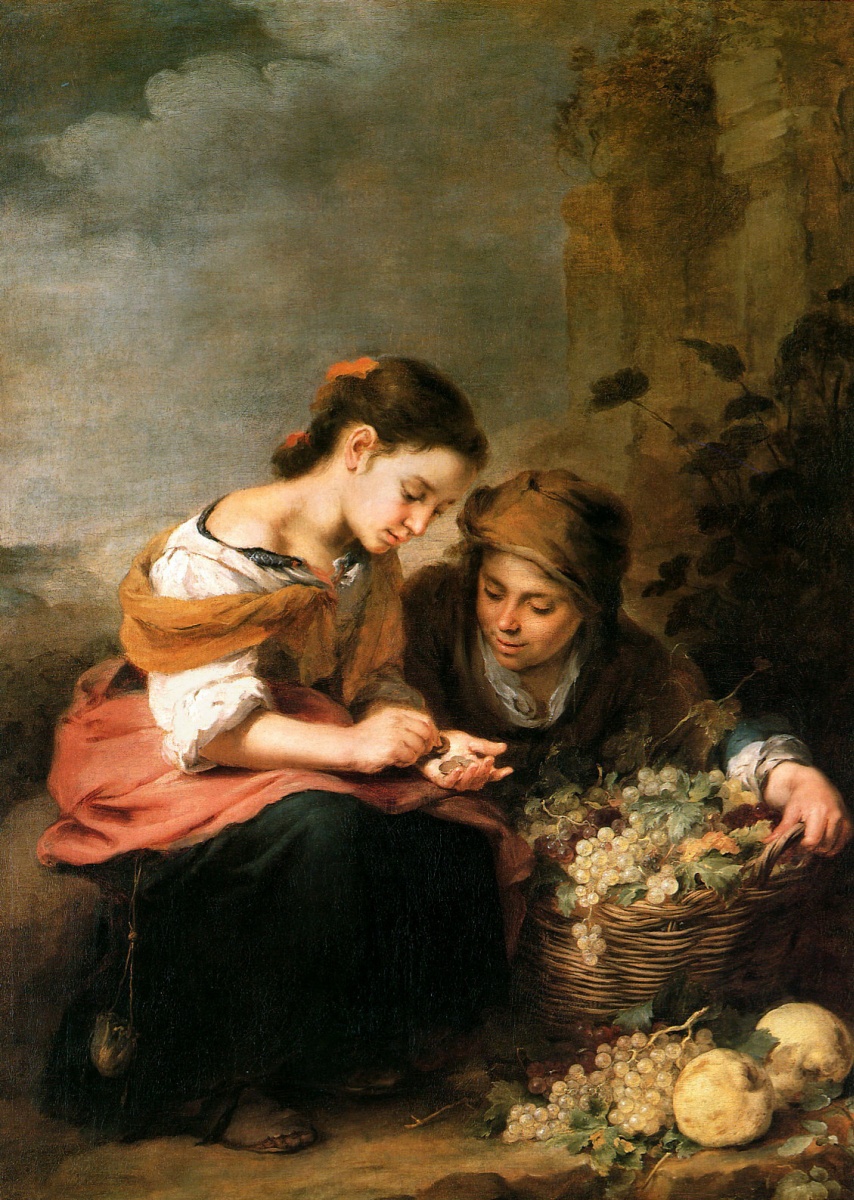 Bartolomé Esteban Murillo. Fruit basket