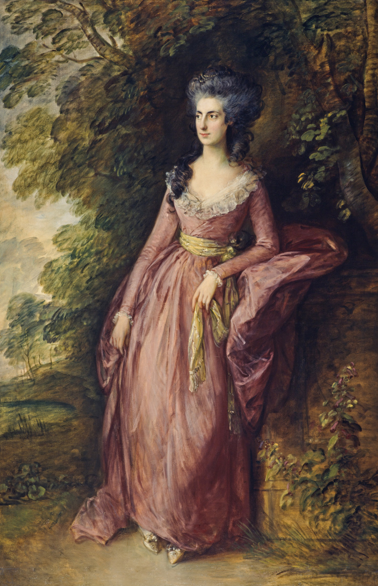 Thomas Gainsborough. Mrs. Hamilton Nisbet