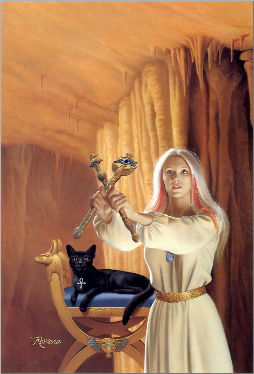 Rowena Morrill. Templo de la luz