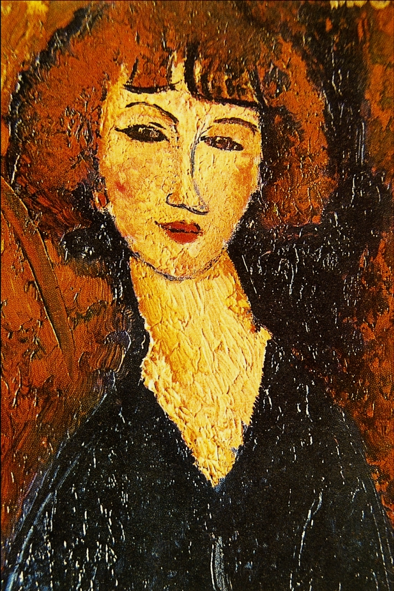 Amedeo Modigliani. Junge Frau aus Montparnasse