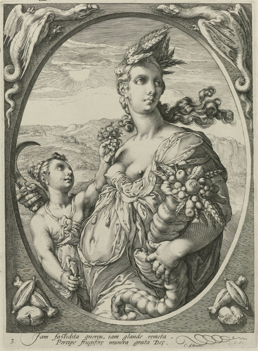 Хендрик Гольциус. Церера. 1575-1607