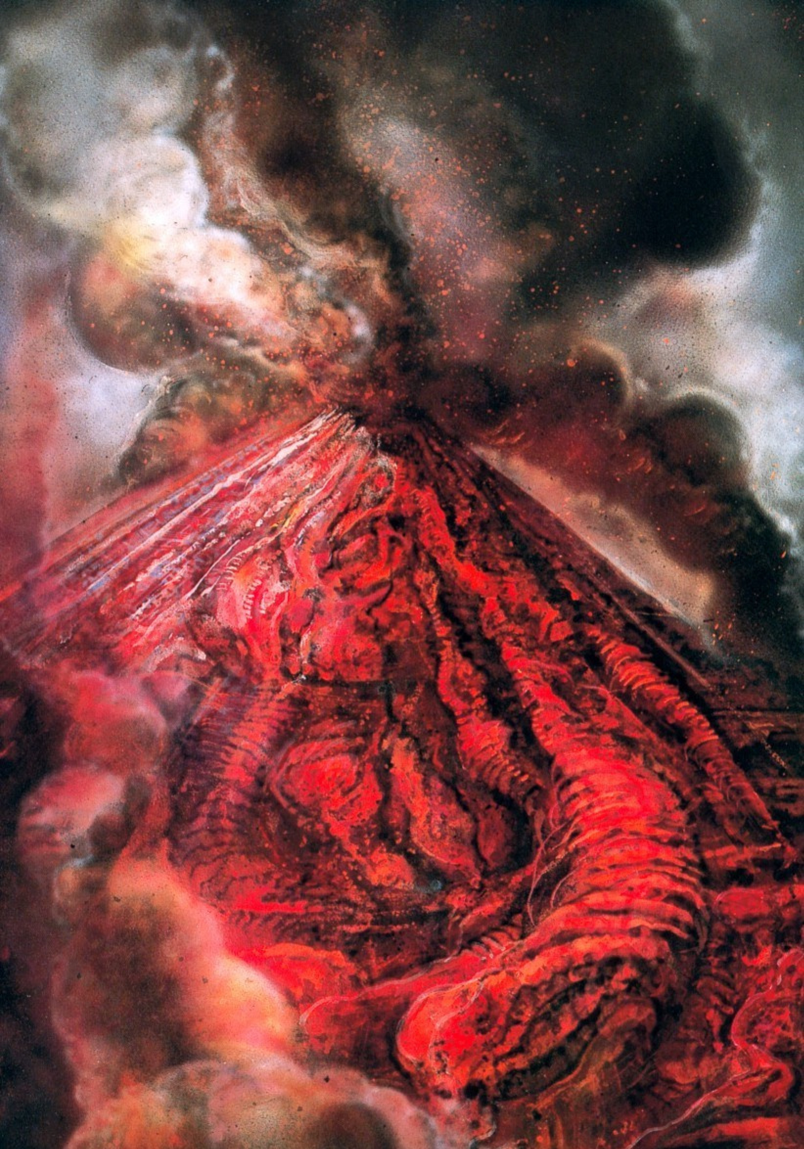 Magma, 1985, 34×48 cm by Hans Rudolph Giger: History, Analysis