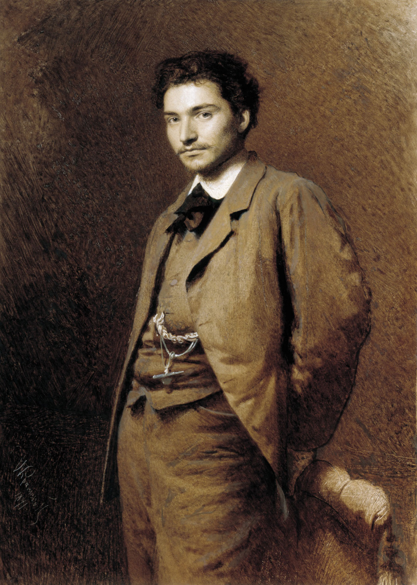 Ivan Nikolayevich Kramskoy. Portrait of the artist Feodor Vasilyev