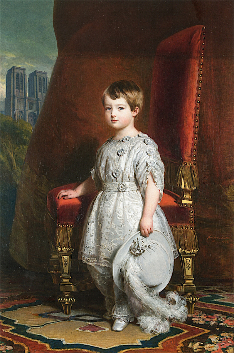 Franz Xaver Winterhalter. Luigi Filippo Alberto d'Orléans, conte di Parigi