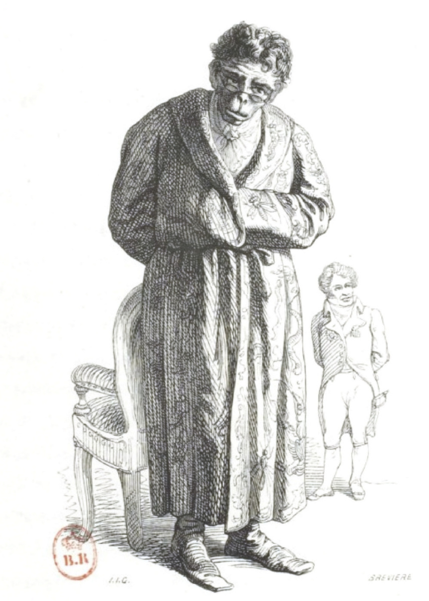 Jean Ignace Isidore Gérard Grandville. Philosopher. "Scenes of public and private life of animals"