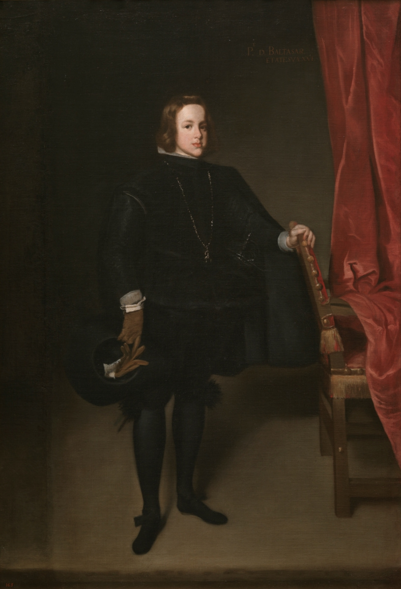 Хуан Батиста Мартинес дель Масо. Портрет принца Бальтазара Карлоса