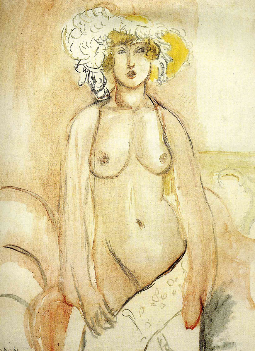 Henri Matisse. Nude in hat